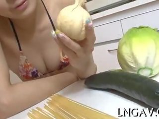 Gstring fancy woman receives pussy plunged