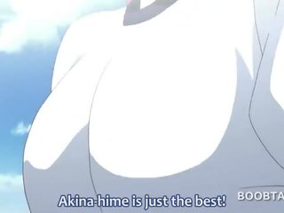 Anime damsel -ban apró rövidnadrág ad neki koedukált
